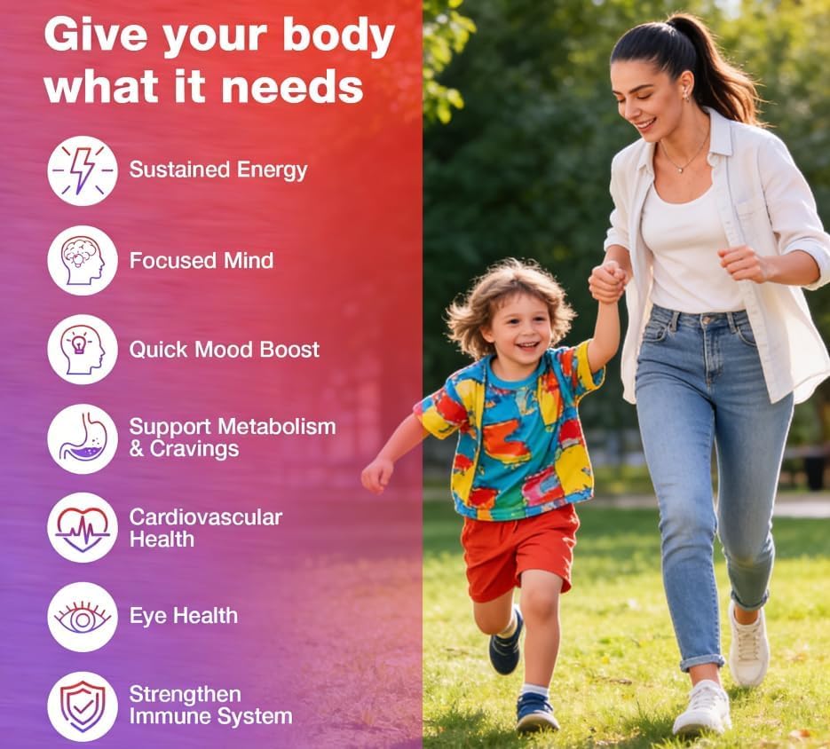 Hoozzch Saffron Gummies with 88.5mg Saffron Extract, Magnesium Glycinate 200mg, L-Theanine, Indian Ginseng, B & D Complex, Supports Focus, Mood, Calm, Sleep & Eye Health, 120 Gummies