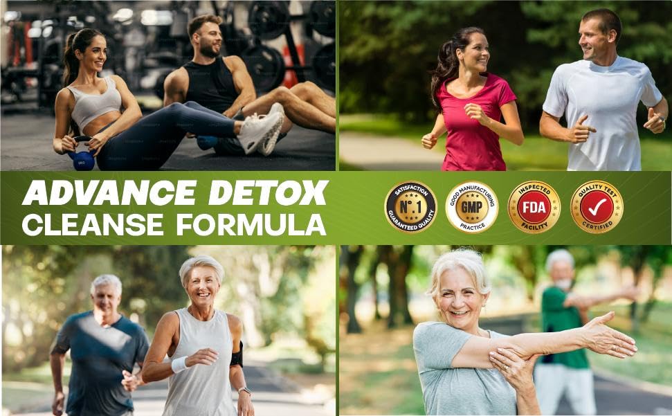 VITAMISAN Liver Cleanse Detox Supplements Capsules 120 Count