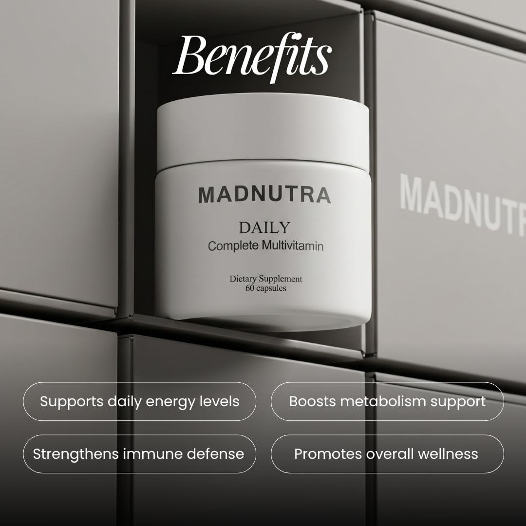 MadNutra Adult Multivitamin for Women and Men 60 Capsules