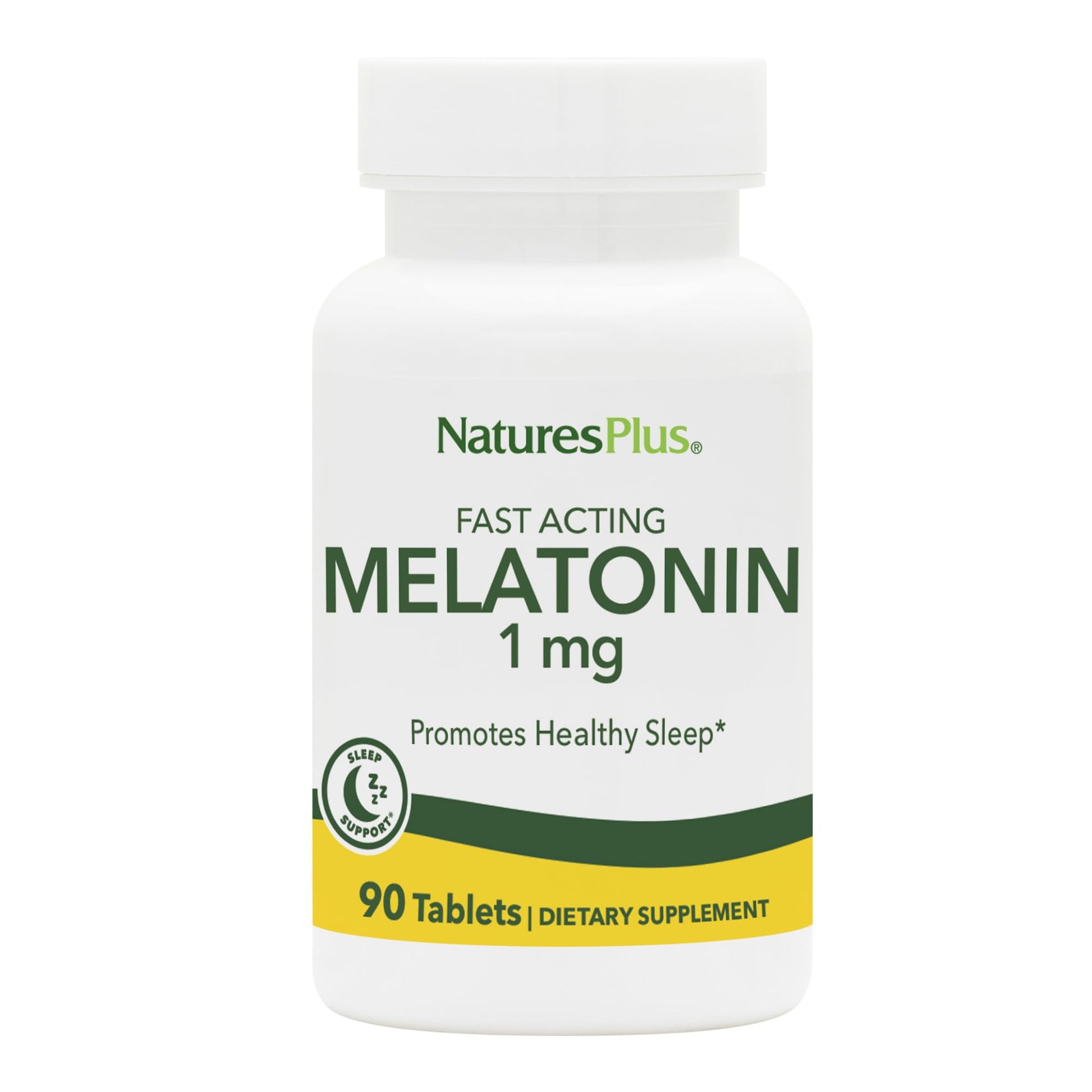 NaturesPlus Melatonin 1 mg Tablet, 90 Tablets