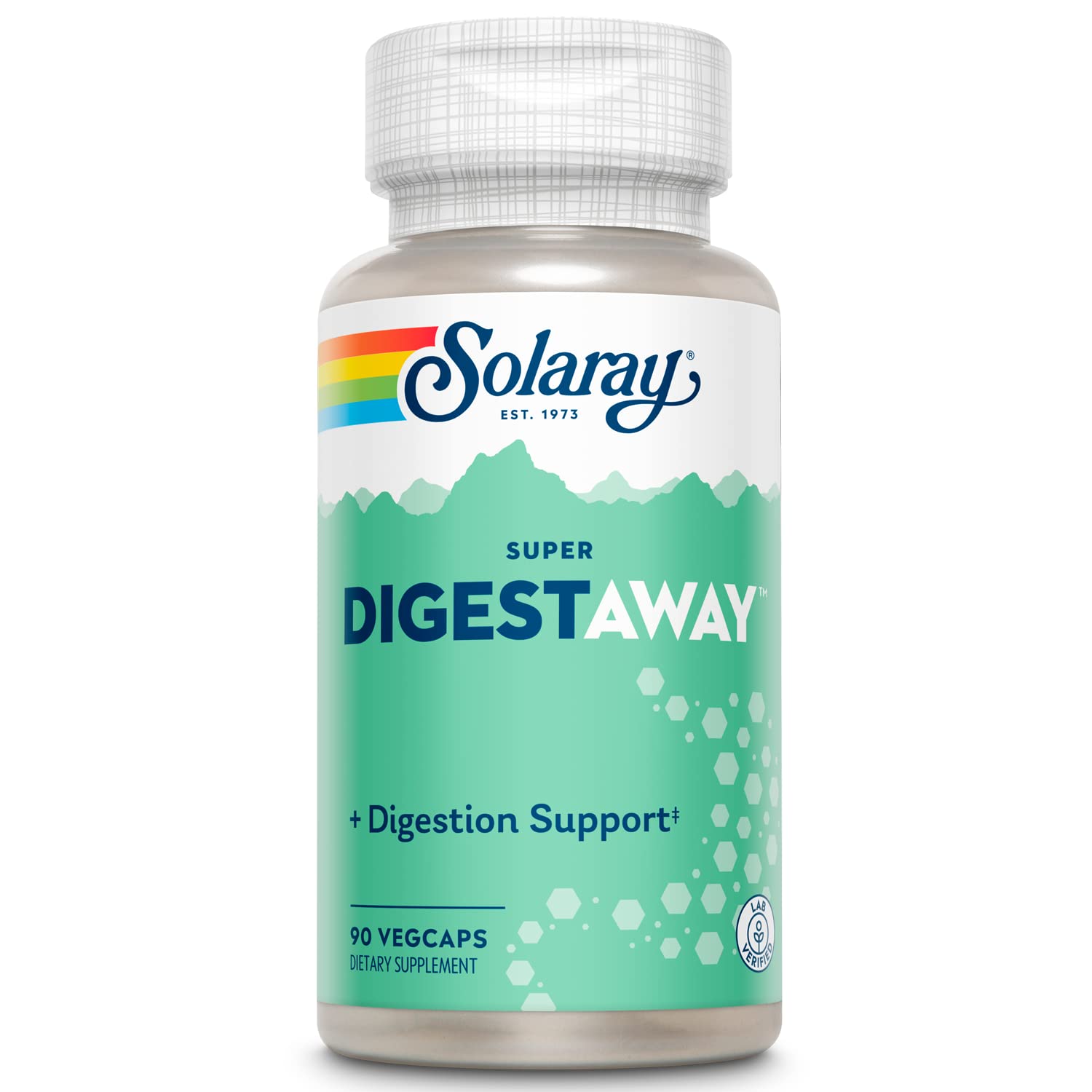 SOLARAY Super Digestaway Digestive Enzymes Capsule 90 Count