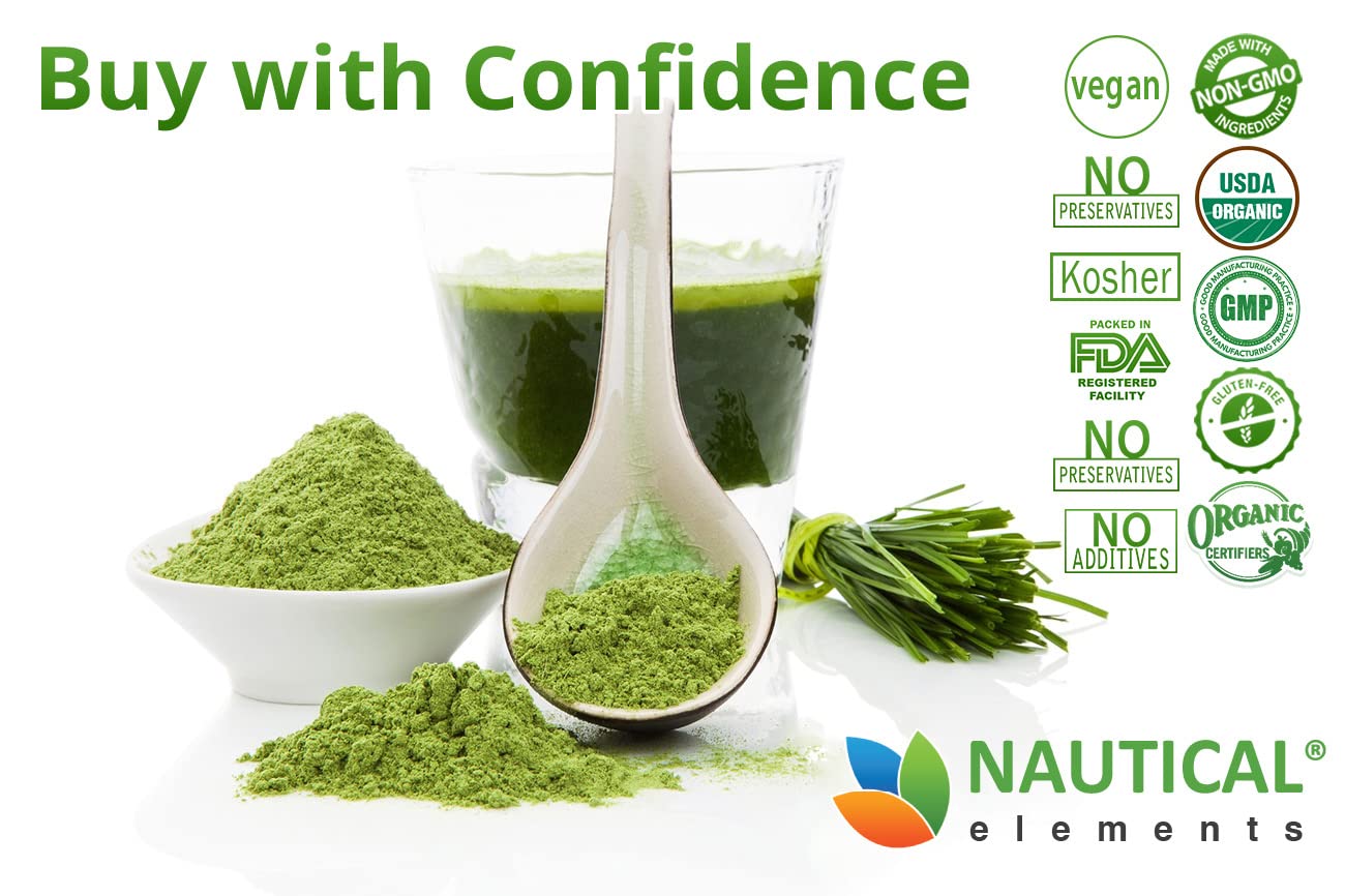 Nautical Elements Wheatgrass Powder 7 Ounces