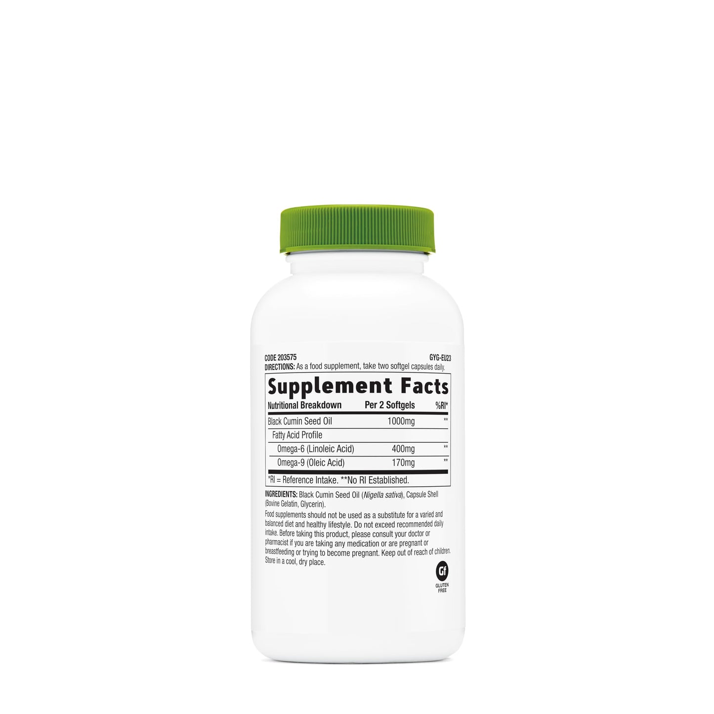 GNC SuperFoods Black Seed Oil Softgel Capsules, 90 Count