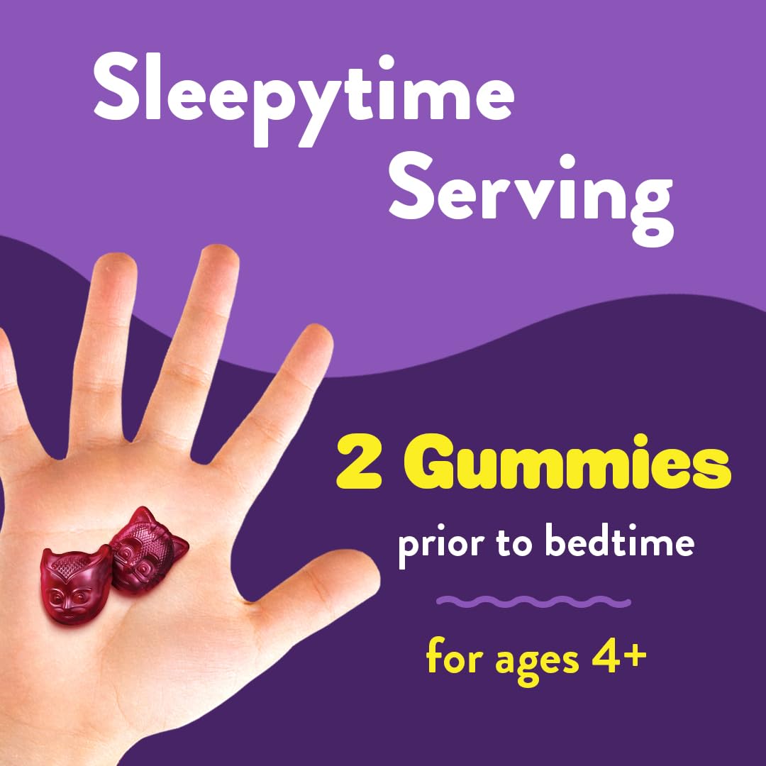 Lil Critters PJ Masks Melatonin Gummies, 120 Gummies