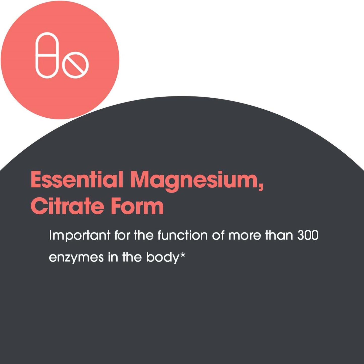 Allergy Research Group Magnesium Citrate Capsules 180 Capsules