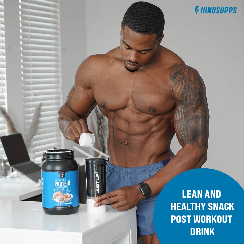 InnoSupps Advanced Iso Protein Whey Isolate Protein Powder Caramel Coconut Cookie, 31.4 Servings