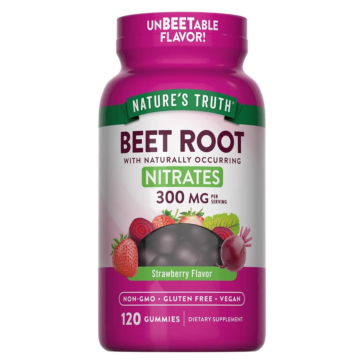 Nature's Truth Beet Root Gummies, 120 Gummies