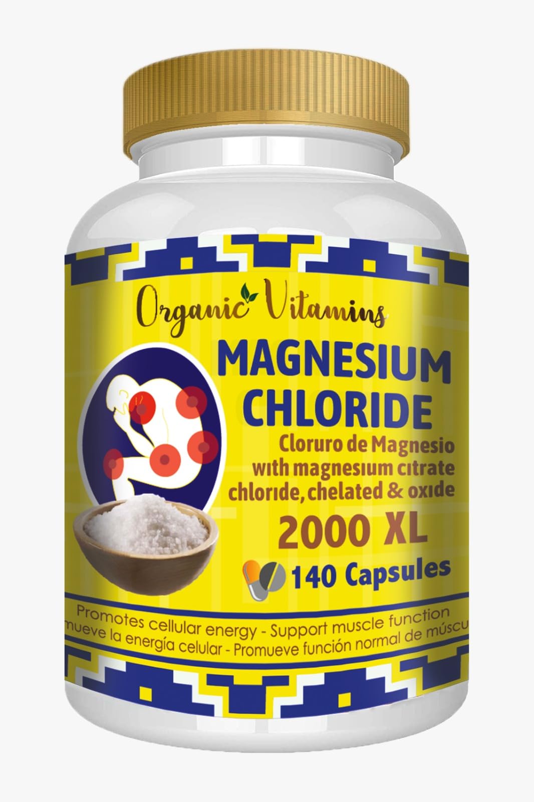 VITAMISAN Magnesium Chloride Capsule 140 Count