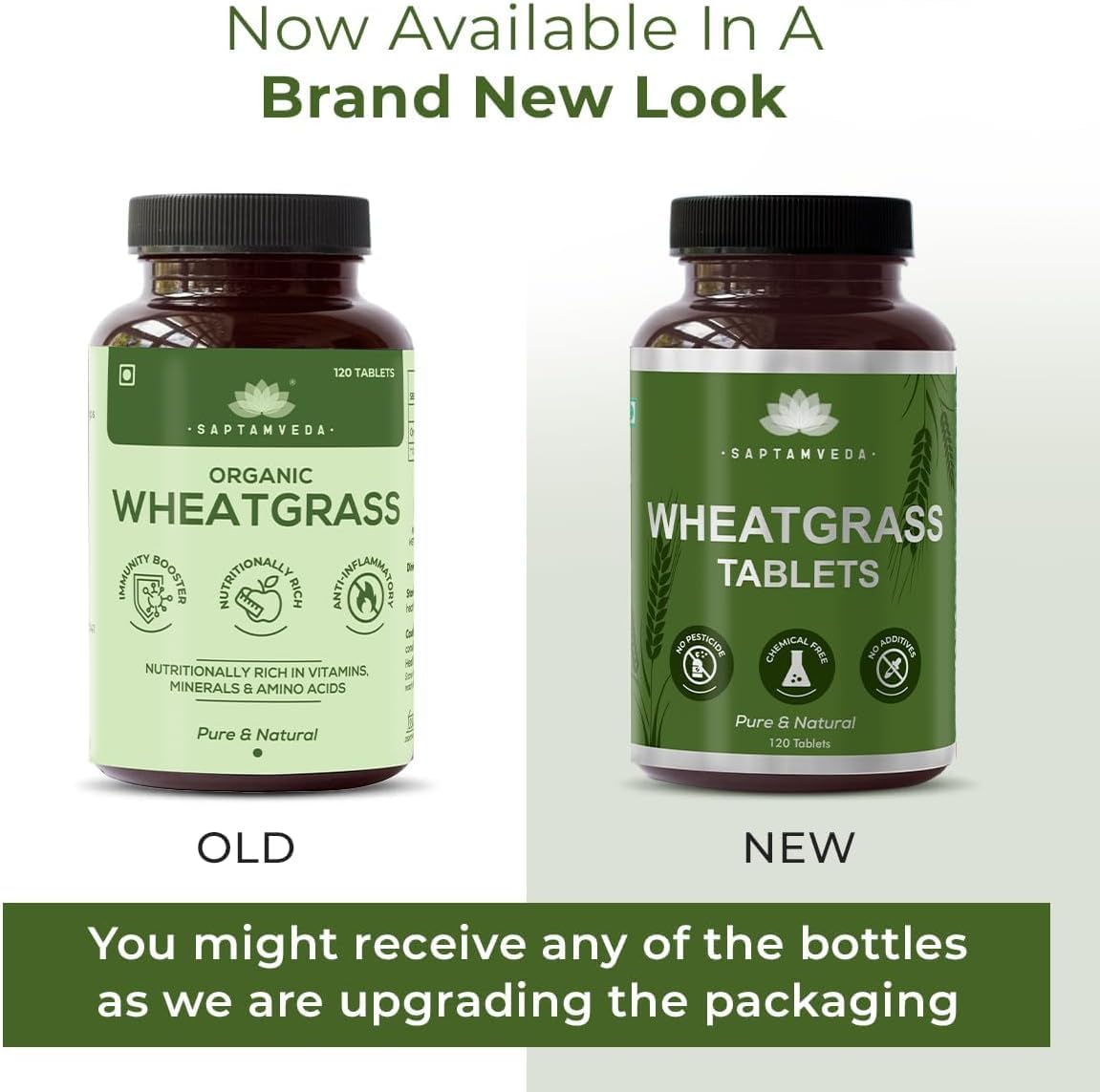 Generic Organic Wheat Grass 120 Tablets
