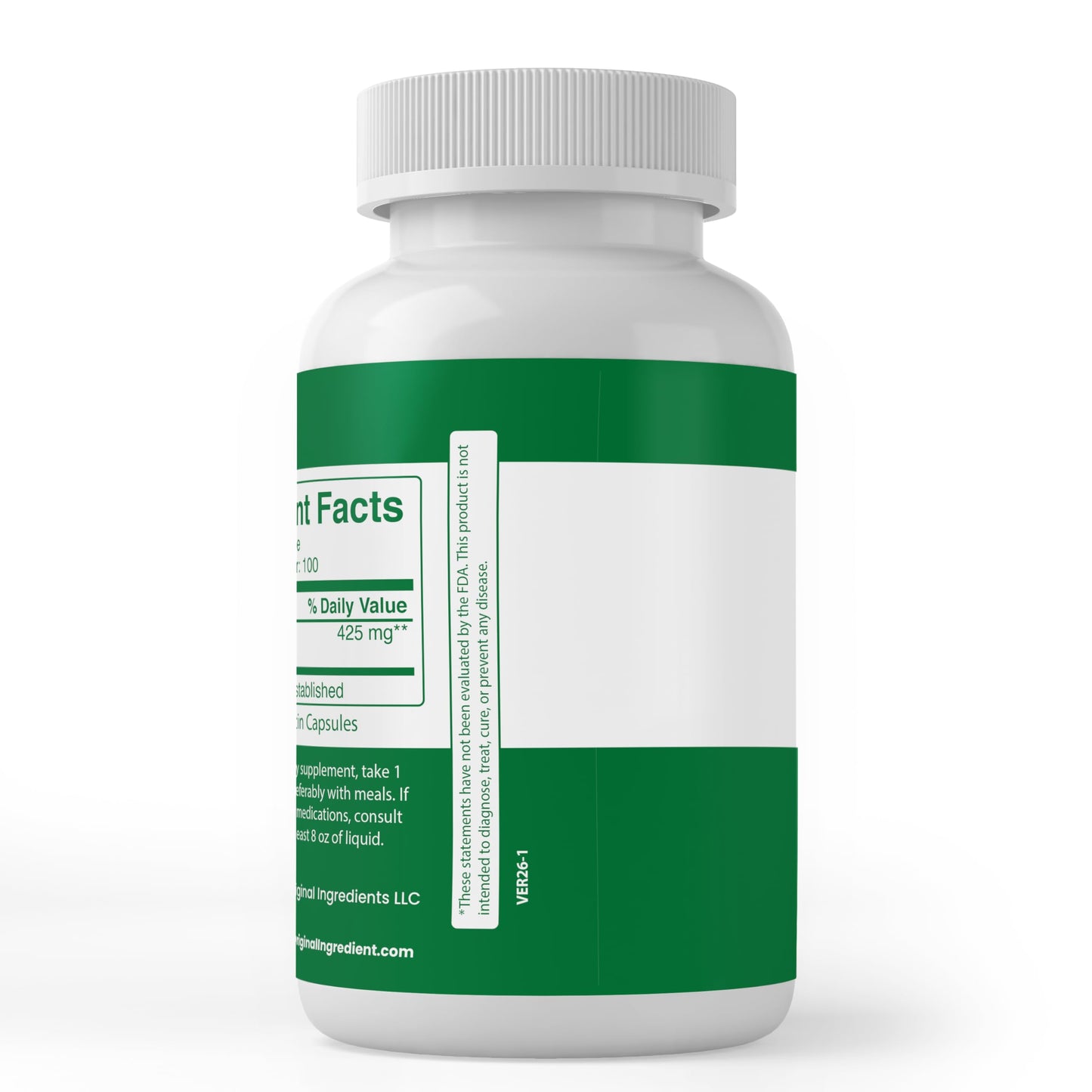 Pure Original Ingredients Horsetail Capsules, 100 Count