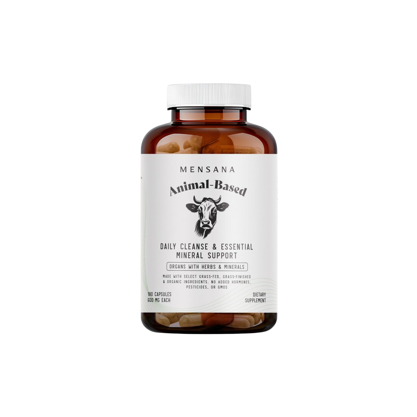 MENSANA Daily Mineral and Vitamin Support Capsules 180 Count