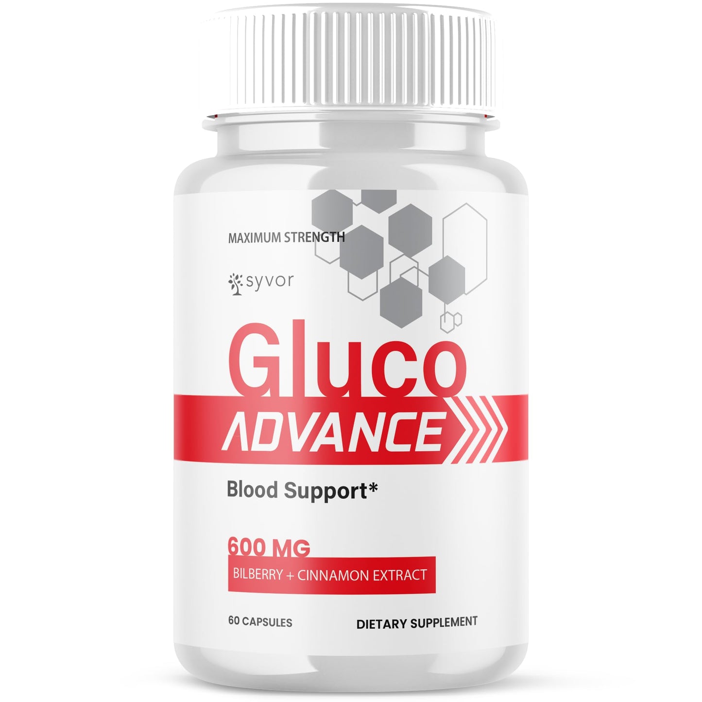 Syvor Gluco Advance Capsule, 60 Count