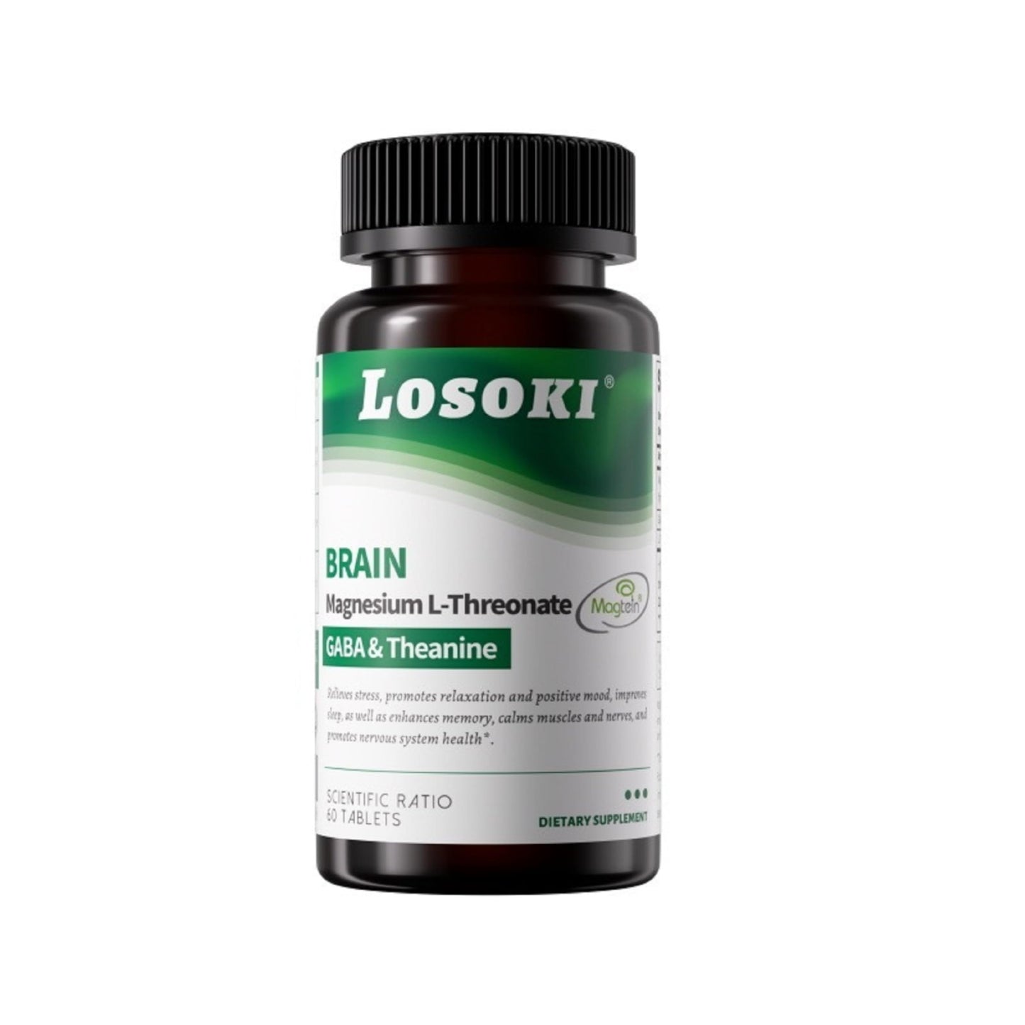 Losoki Magnesium Tablets 60 Count