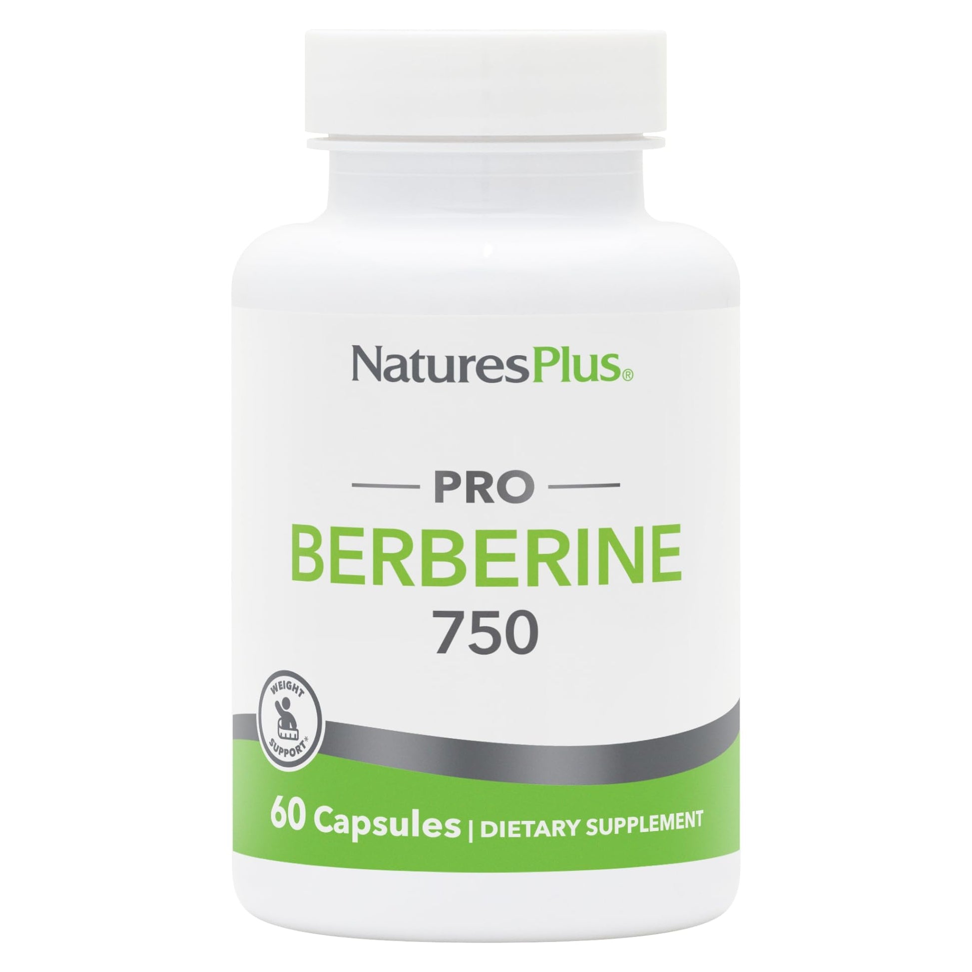 NaturesPlus PRO Berberine 750 mg Capsules 60 Count