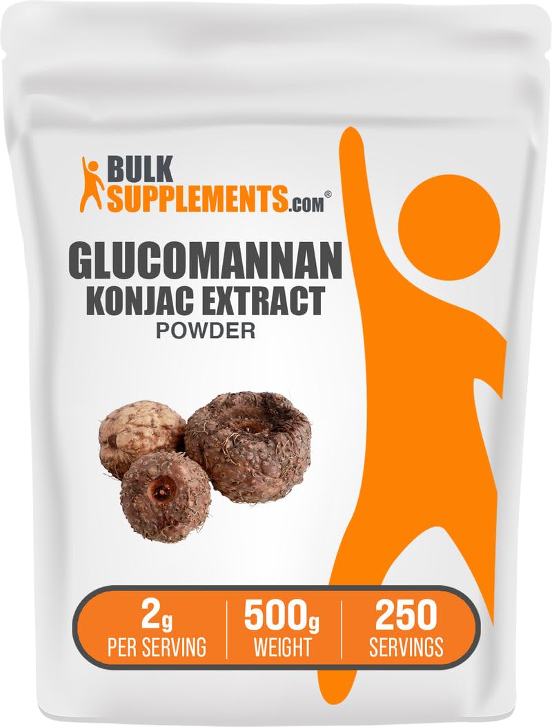 BulkSupplements Glucomannan Powder 1.1 lb