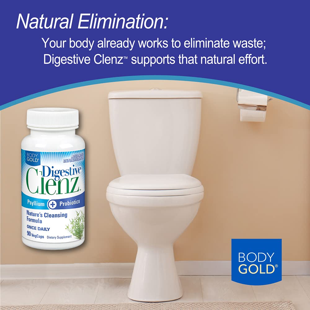Body Gold Digestive Clenz Capsule 90 Count