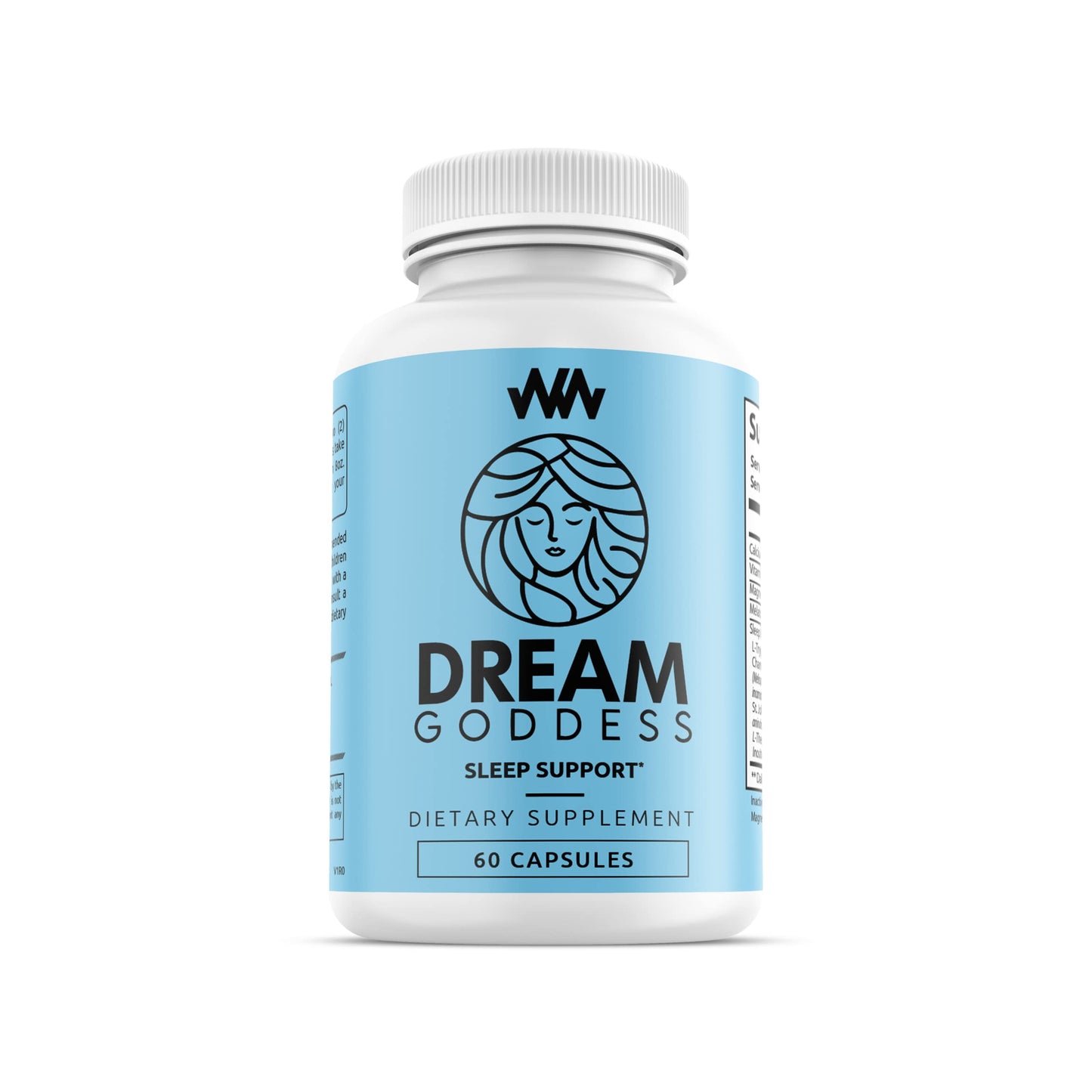 Warped Wellness Womens Sleep Support Supplement Capsule 60 Count