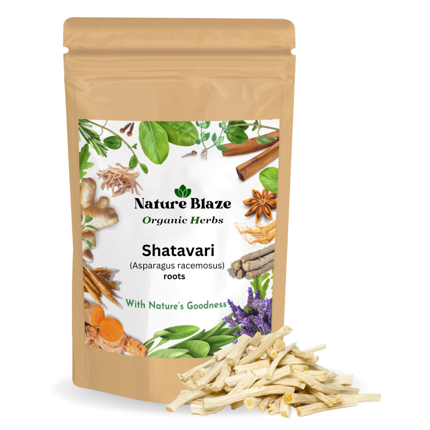 Nature Blaze Shatavari Root Powder 3.5 oz