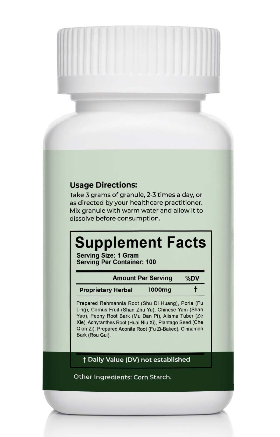 ZenithHerb Ji Sheng Shen Qi Wan/Achyranthes & Plantago Powder 3.53 Ounce