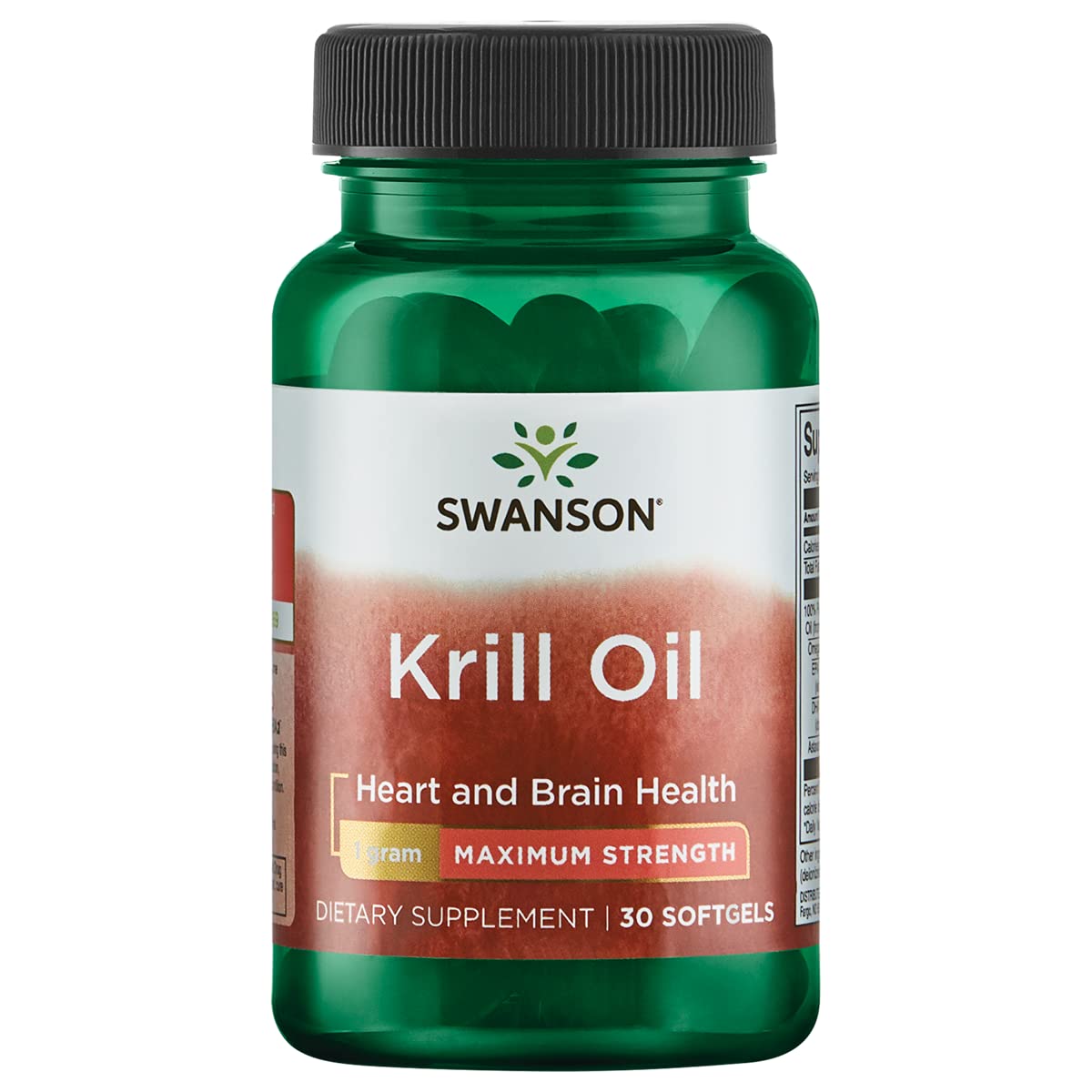 Swanson EFA Krill Oil-MAX STR 1 G Capsule 30 Count