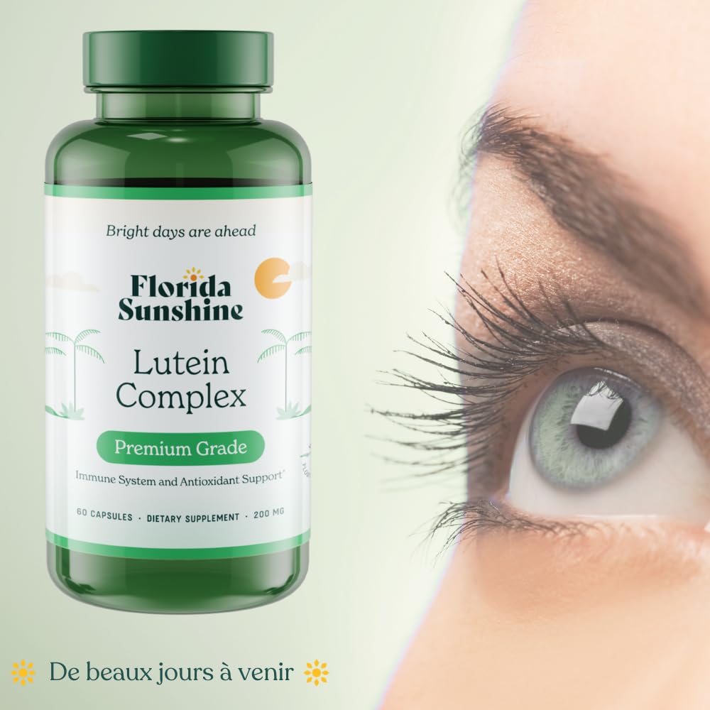 Florida Sunshine Lutein Complex Supplement 200 Capsules