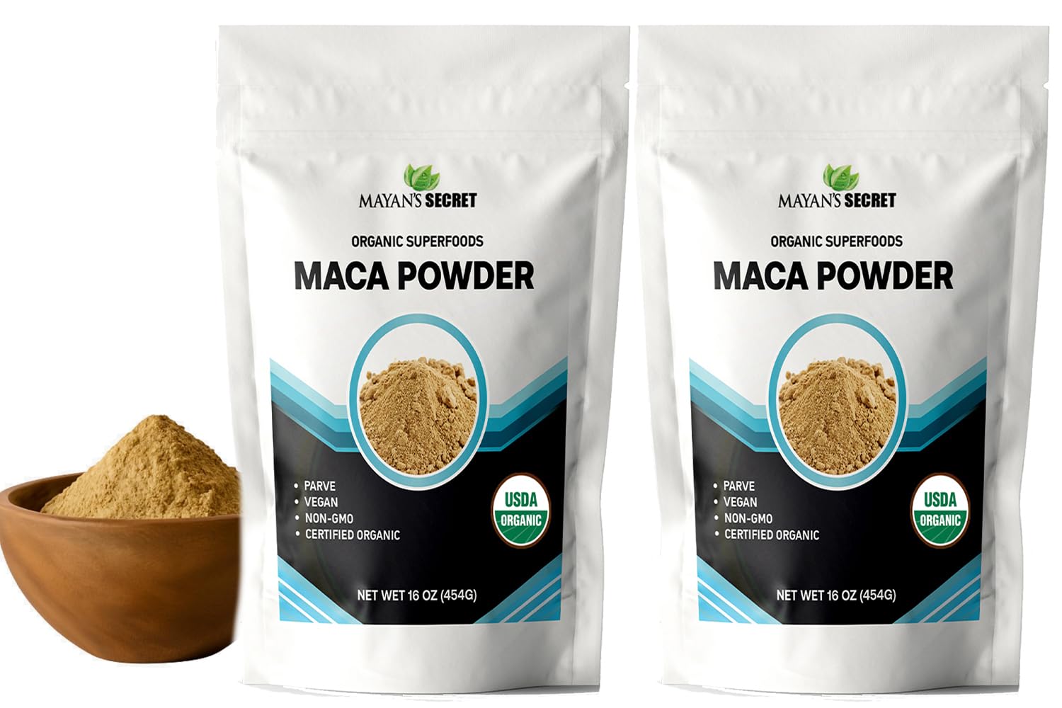 Mayan's Secret Maca Root Powder Organic, 32 Ounces