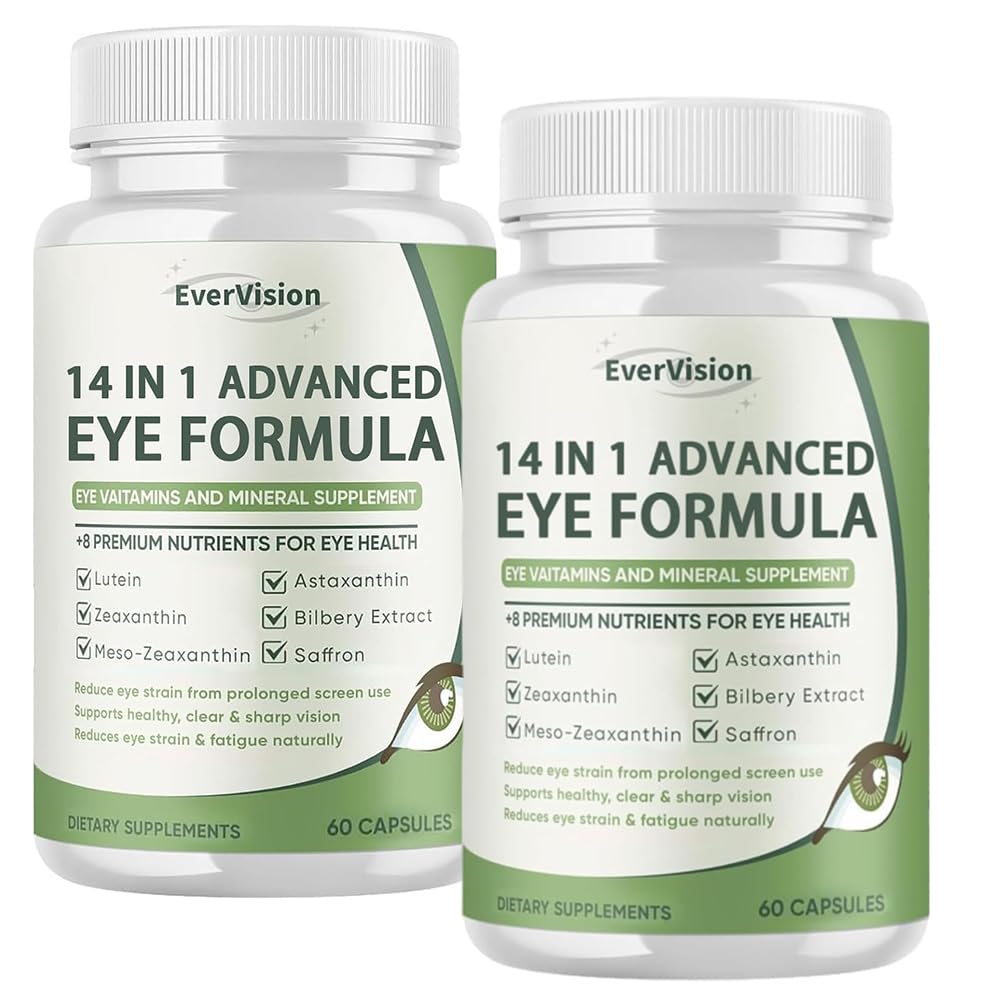 EVERVISION 14-in-1 Advanced Eye Formula, 120 Capsules