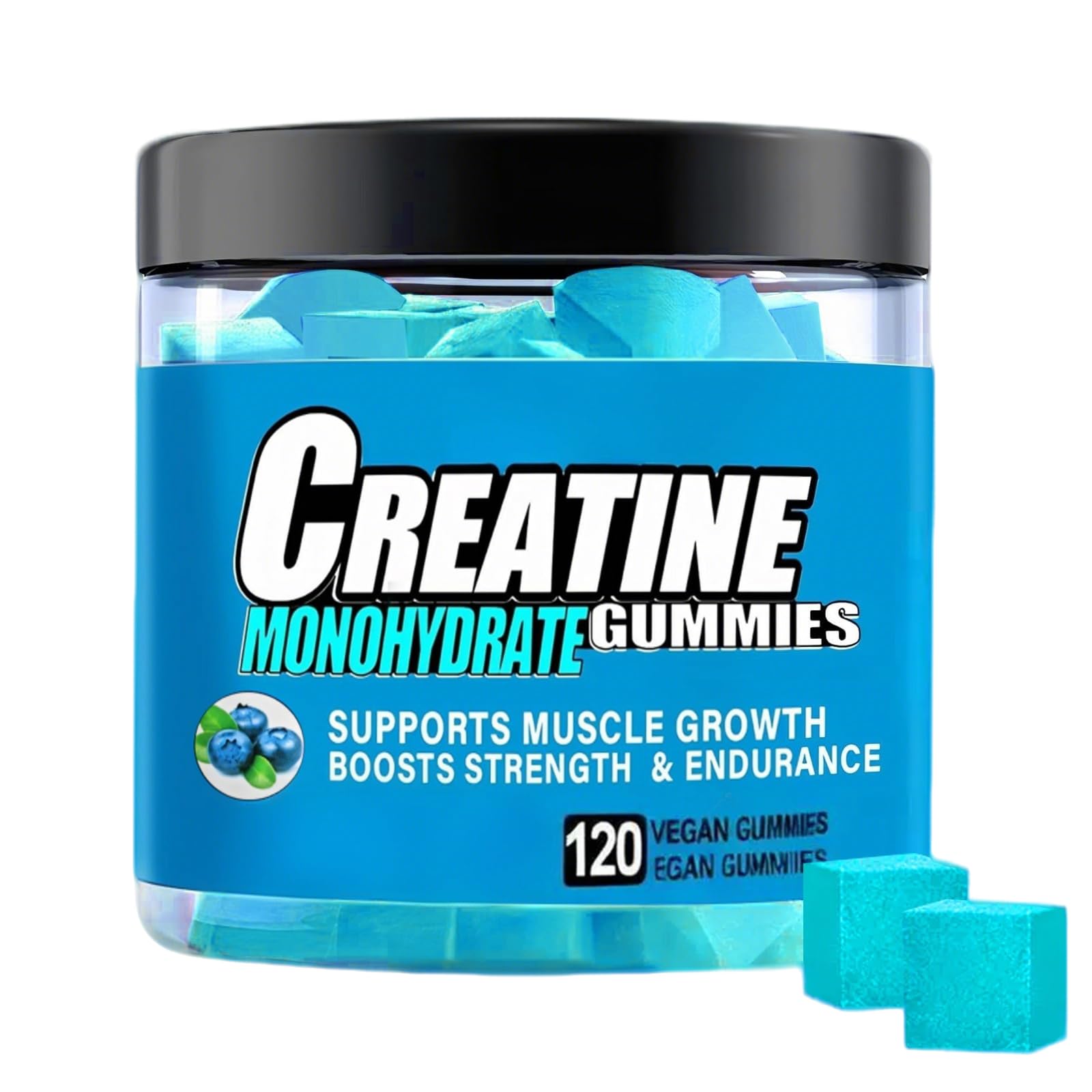 EOQIFJM Creatine Monohydrate Gummy 120 Count
