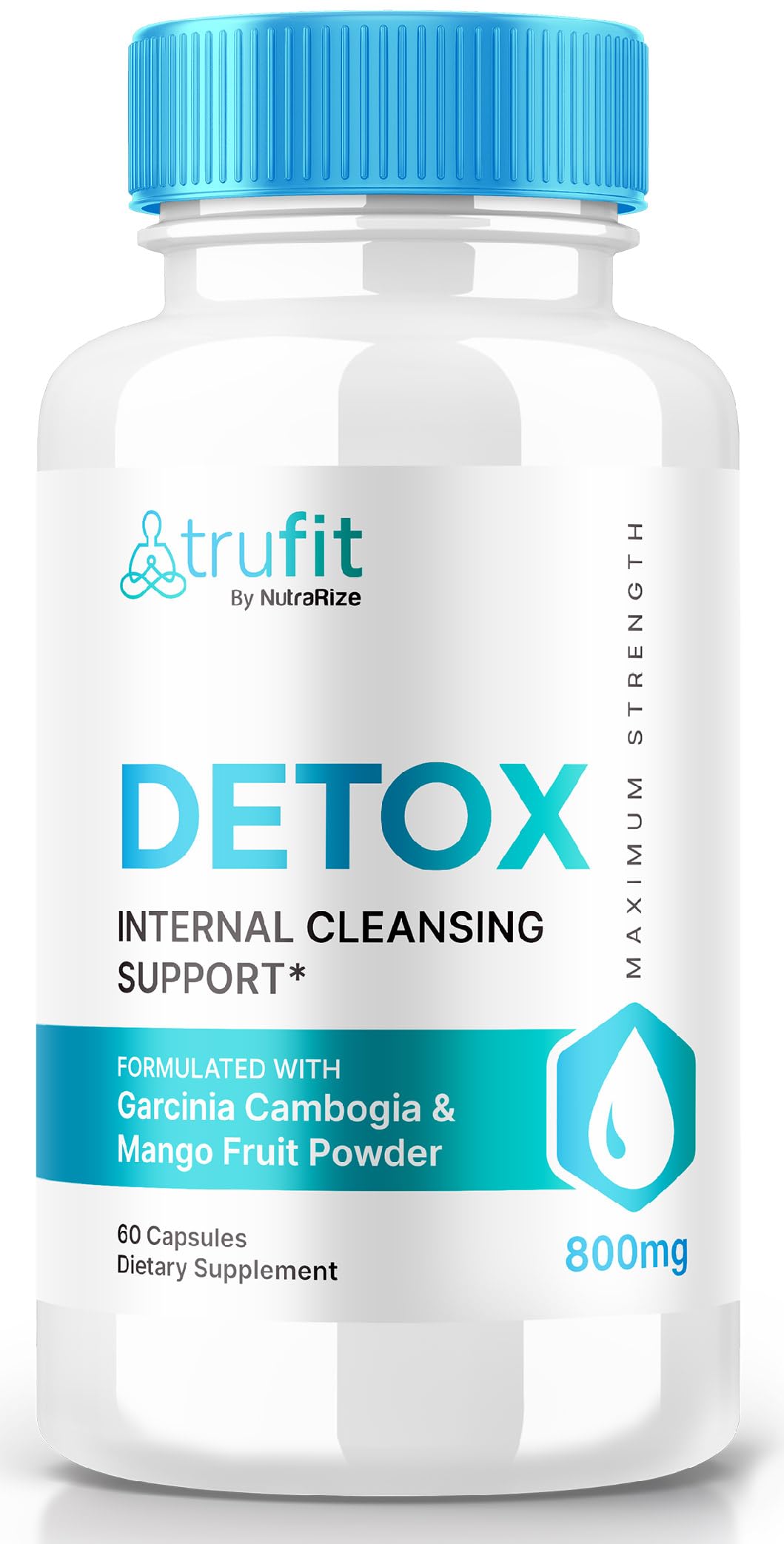 NutraRize TRU FlT Detox Capsules 60 Count