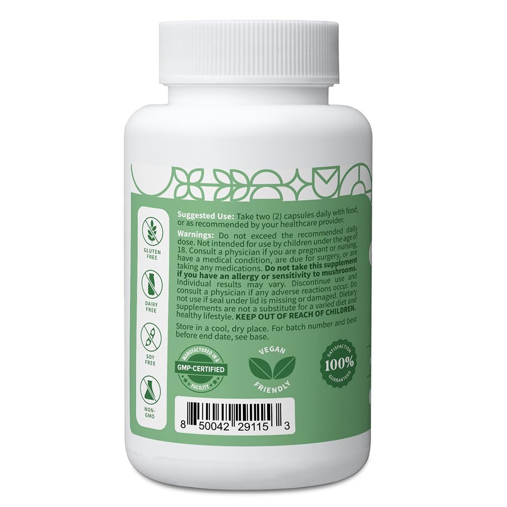 Pattern Wellness Cognitive Complex Supplement Capsules, 60 Vegetarian Capsules