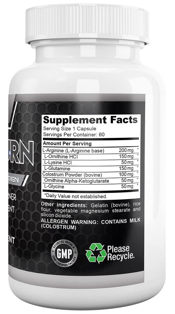 Gyno-Burn Male Chest Fat Burner 60 Capsules