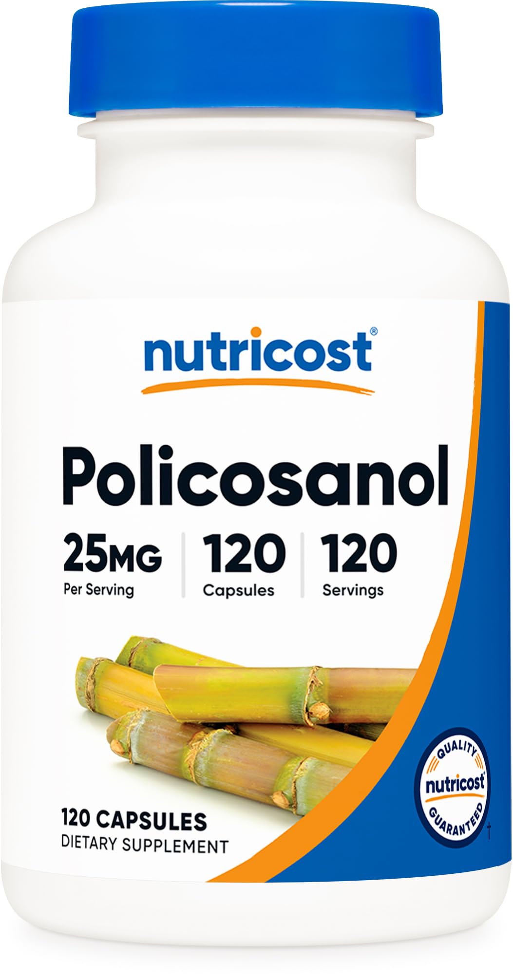 Nutricost Policosanol 25mg Capsules, 120 Count
