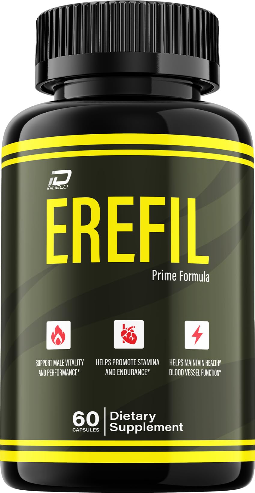 Indelo Erefil Advanced Formula Supplement Capsules, 60 Count