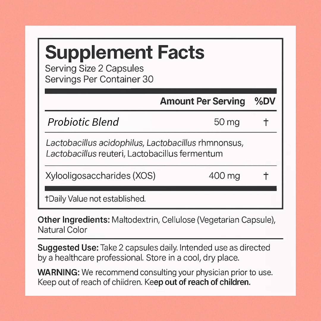 NeuVelleNutrition Women’s Health Feminine Probiotic – Vaginal Health & pH Balance Support – Daily Probiotic for Women with Lactobacillus acidophilus, reuteri, fermentum – Feminine Care, Gut & Odor Support, 60 Capsules