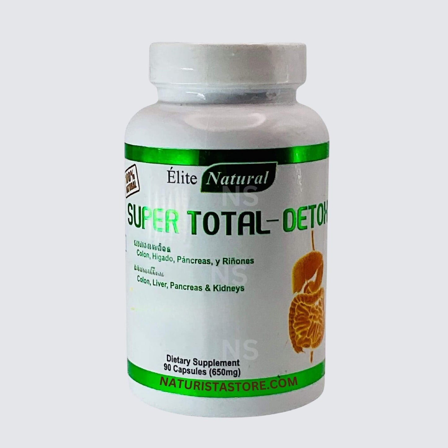 Generic Elite Natural Super Total-Detox Supplement 90 Capsules