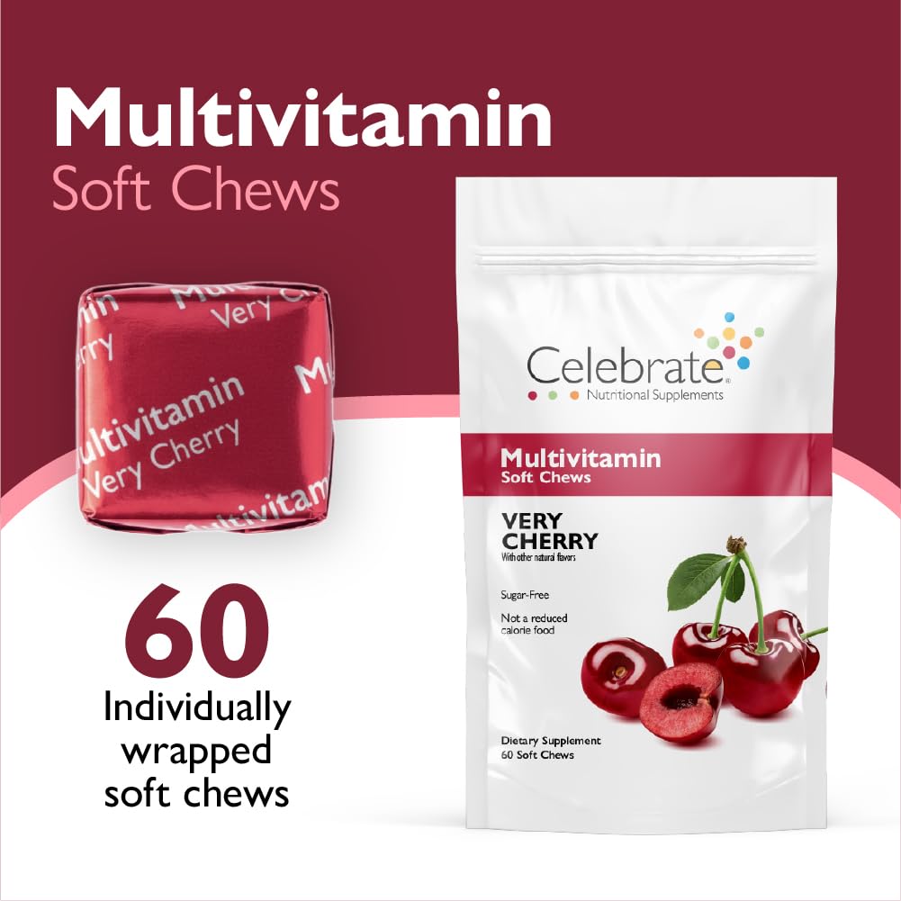 Celebrate Bariatric Supplements Bariatric Multivitamin Gummy 60 Count