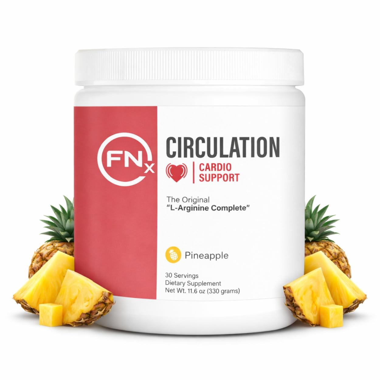 Fenix Nutrition L-Arginine Complete Pineapple Powder 11.6 oz
