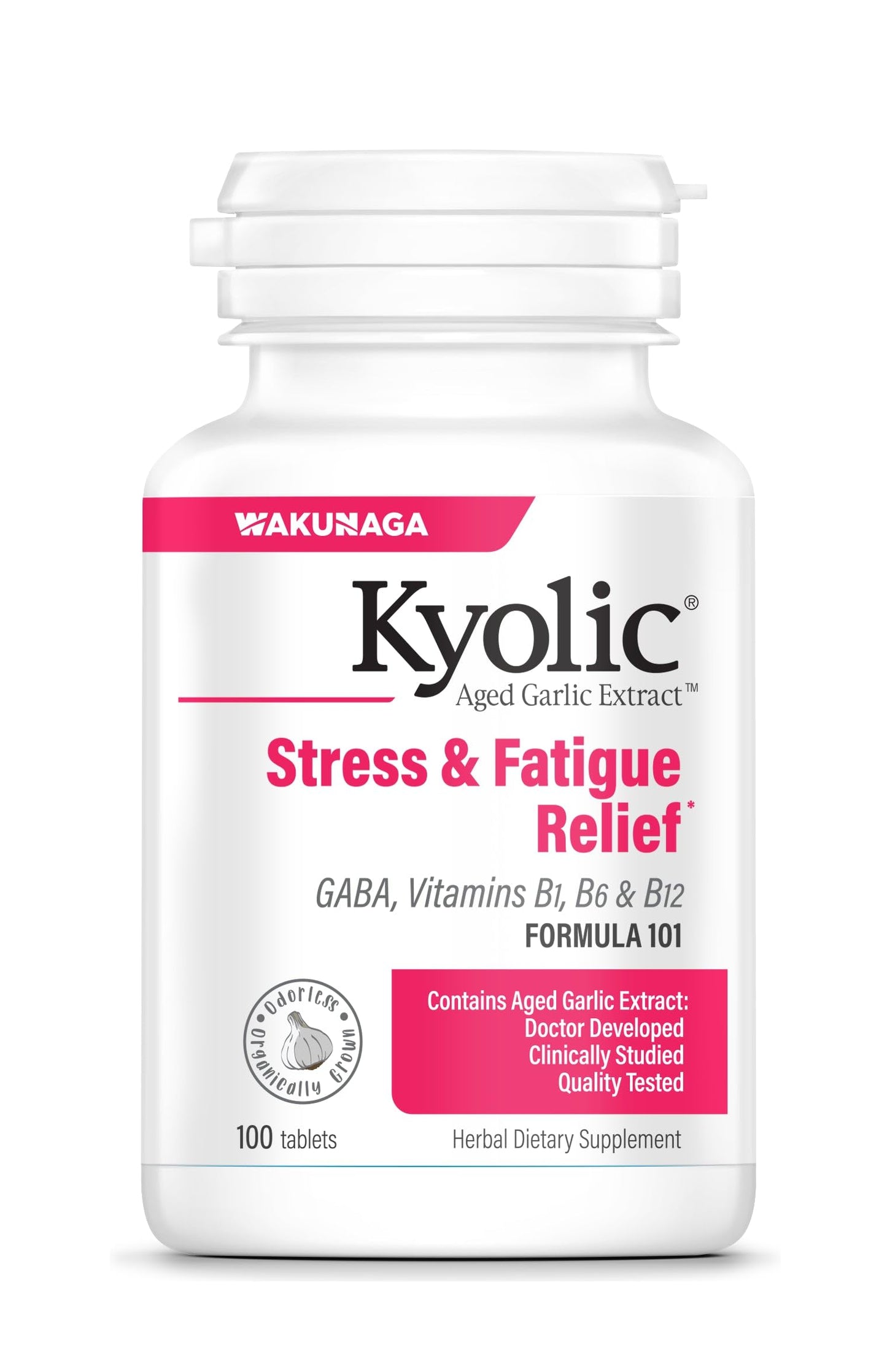 Kyolic #101 Aged Garlic Extract Capsules, 200 Capsules