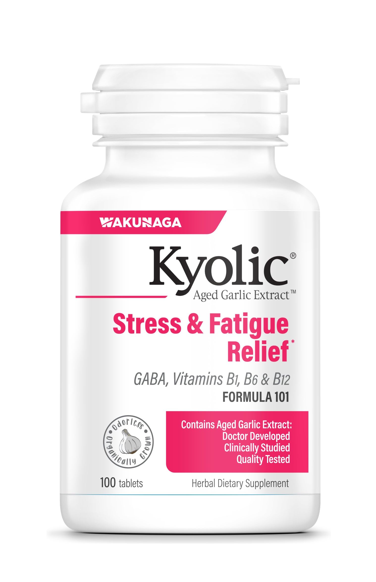 Kyolic #101 Aged Garlic Extract Capsules, 200 Capsules