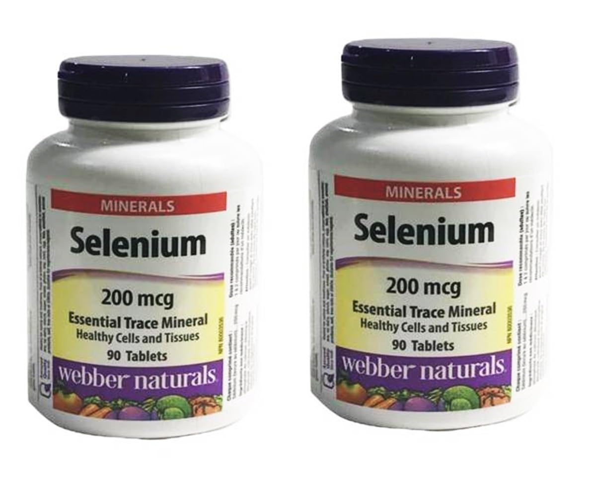 Webber Naturals Selenium, 180 Tablets