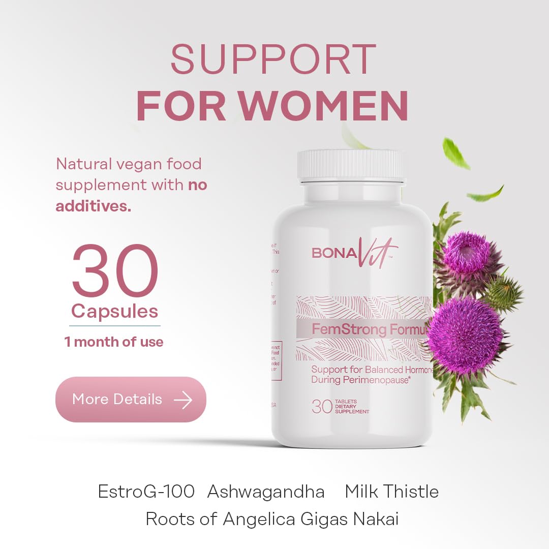 Bonavit FemStrong Capsules, 60 Count