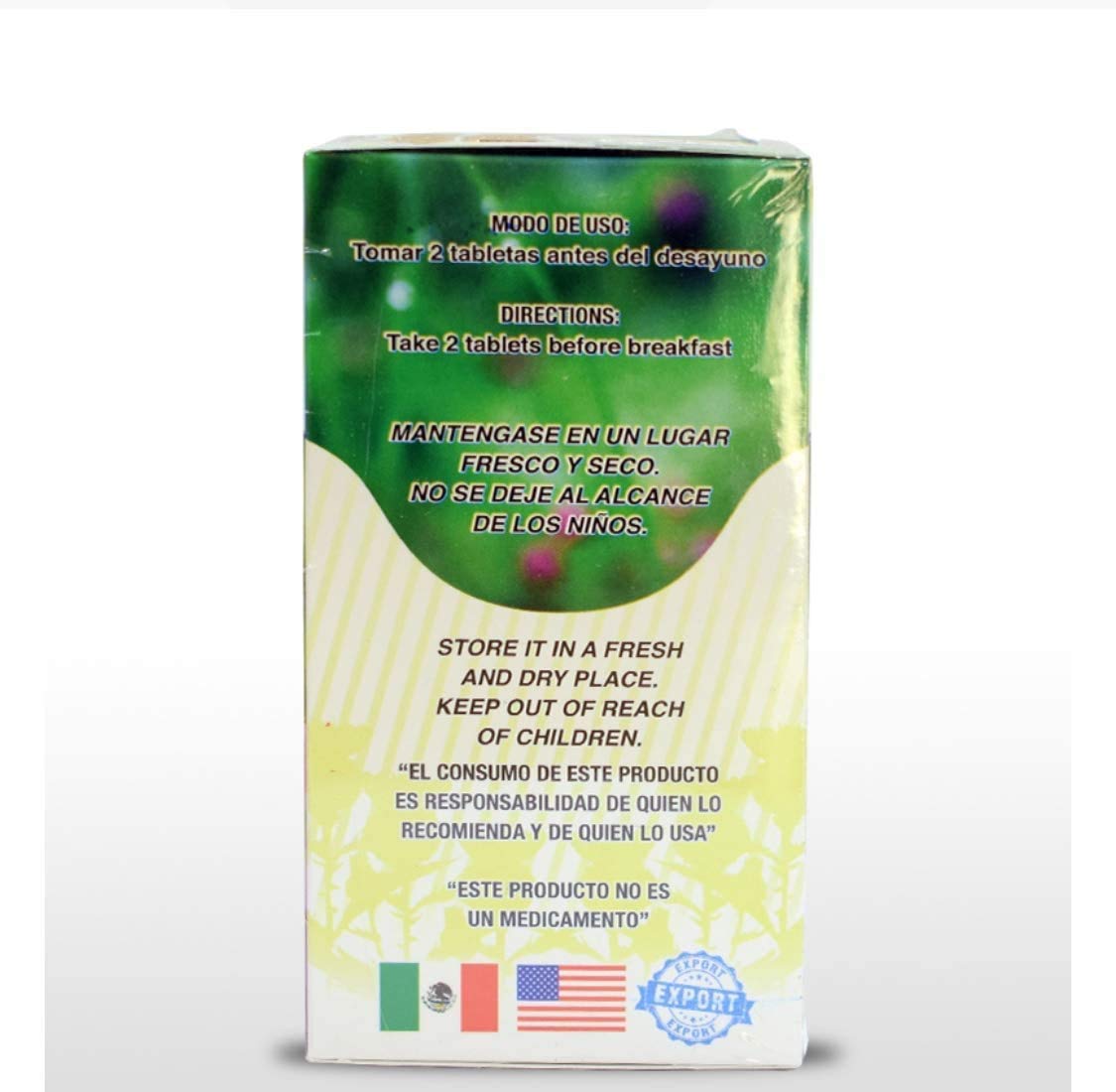 Natural de Mexico Milk Thistle Dandelion Root Capsule 1 Count