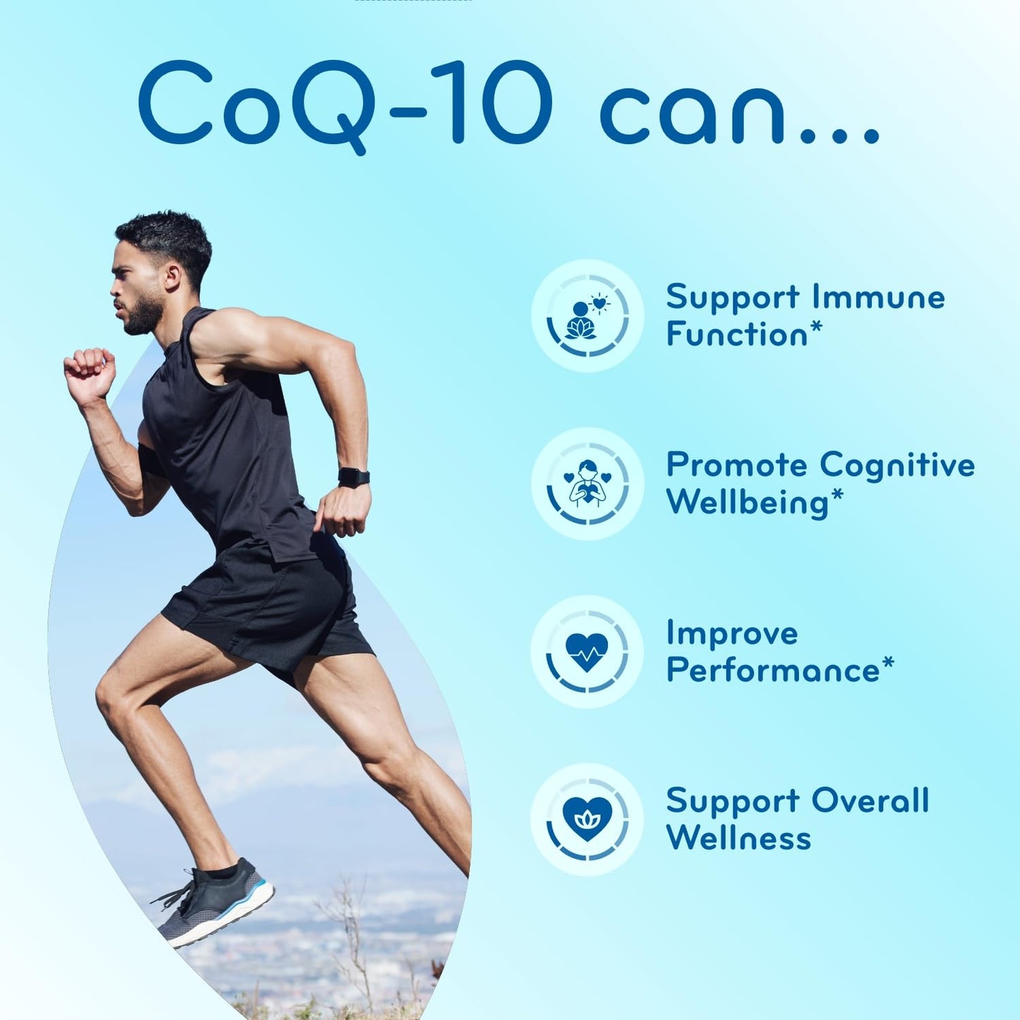 Clear Formulas CoQ10 200mg with BioPerine Enhanced Absorption Capsules, 200 Count