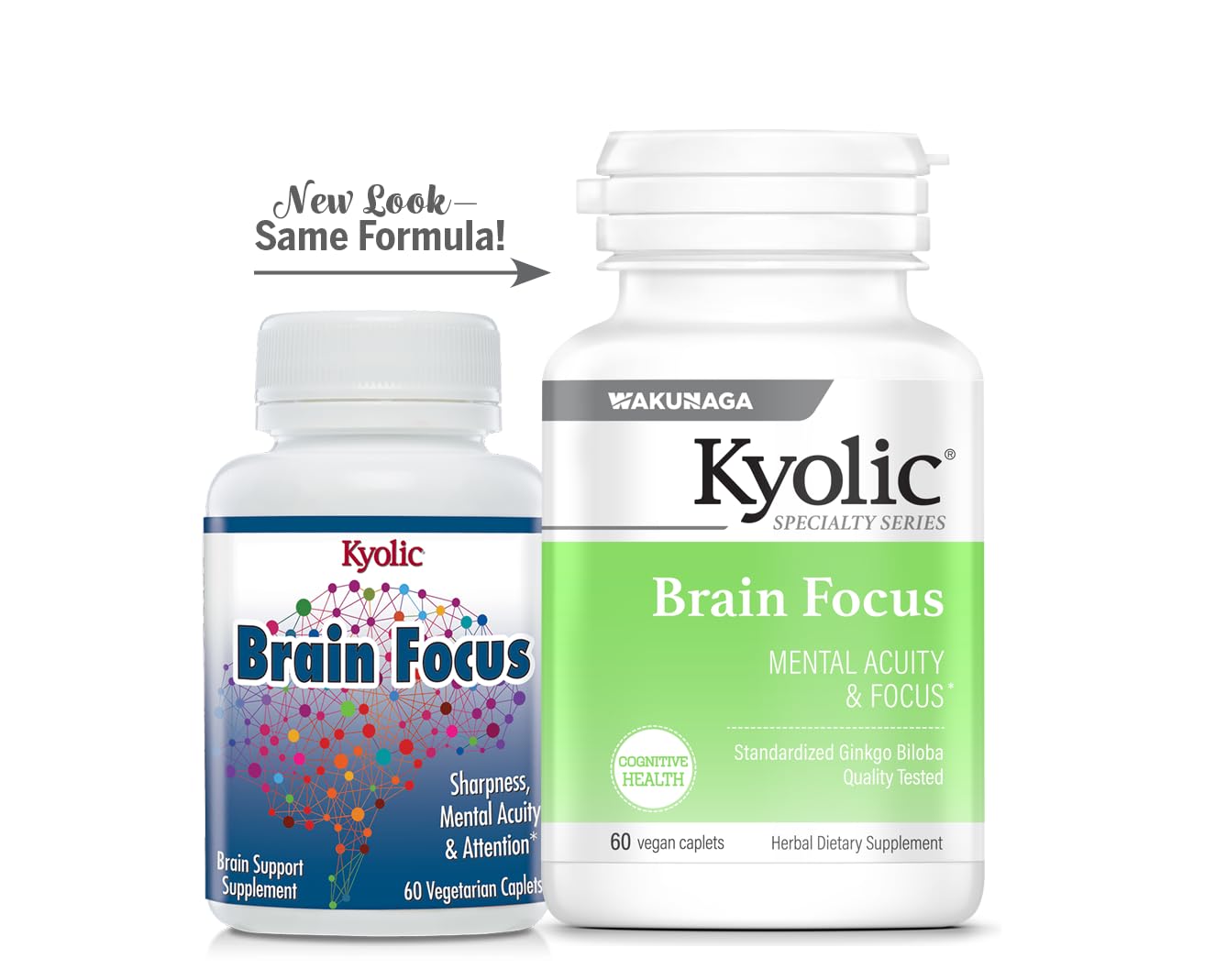 Kyolic Brain Memory Caplets 60 Count