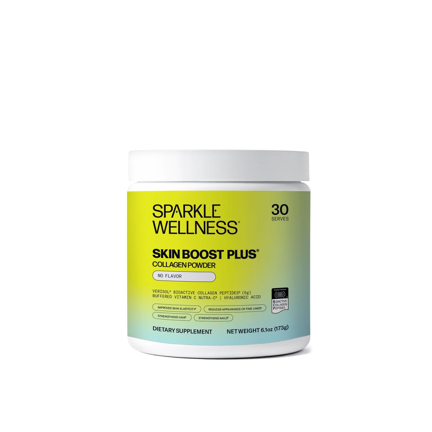 Sparkle Wellness VERISOL Bioactive Hydrolyzed Collagen Peptides Powder 30 Servings