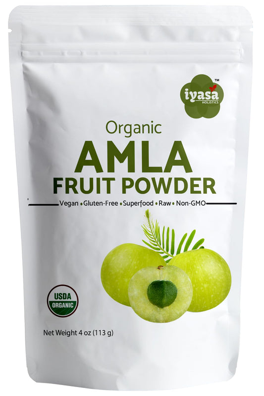 Iyasa Holistics Amla Powder Organic, 4 oz