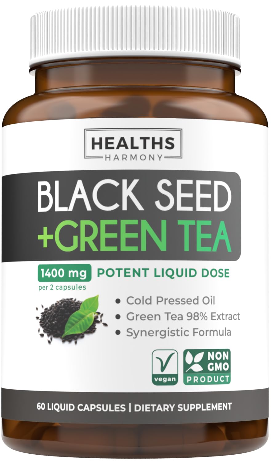 Healths Harmony Black Seed Oil Capsule 60 Capsules