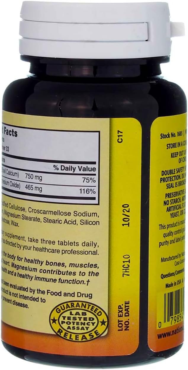 Nature's Blend Oyster Shell Calcium Magnesium Tablet 100