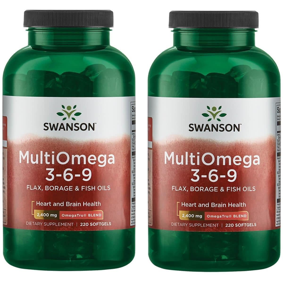 Swanson MultiOmega 3-6-9 Softgels 440
