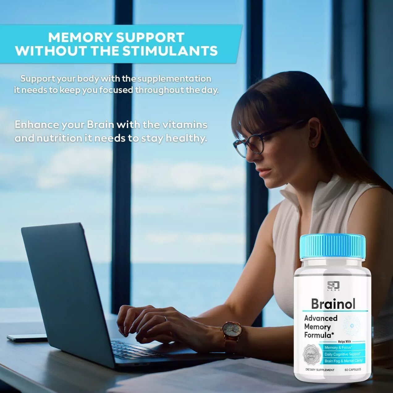 Generic Brain-ol Advanced Memory Formula Capsules 60